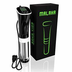 Malaha Sous Vide Machine 1000W - Immersion Circulator - Professional Precision Cooker - Sous Vide Vacuum Heater - Accurate Temperature Digital Timer - Ultra