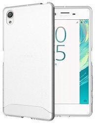 Sony Xperia X Case Tudia Full-matte Arch Tpu Bumper Protective Case For 2016 Sony Xperia X Frosted Clear