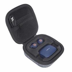 Jabra Elite 75T Earbuds Case Esimen Protective Travel Case For Jabra Elite 65 Wireless Sports Earbuds Black