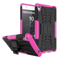Sony Xperia Xa Ultra Case Nicelin Hard PC Material Cover And Silicone Inner Holder 2 In 1 Stand Case For Sony Xperia Xa Ultra