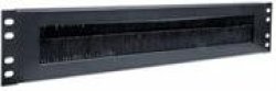 Intellinet 19 Cable Entry Panel 712767 - 1U With Brush Insert Black Retail Box 2 Year Limited Warranty highlights: • Horizontal Installation 1U• Antistatic Powder Coating• 1.5