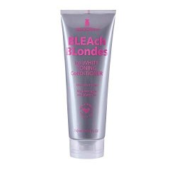Lee Stafford Bleach Blondes Ice White Conditioner - A Silver Toning Conditioner For Blondes