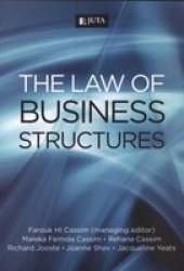 The Law Of Business Structures Paperback