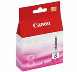 Canon CLI-8 Magenta Ink Tank Yield Vari Retail Box Product Overview:the CHROMALIFE100 Dye-based Ink Range Delivers Stunning Quality And Vibrant Photos In Colour And