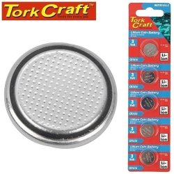 Tork Craft CR1616 3V Lithium Coin Battery X5 Pack Moq 20 BATCR1616-5