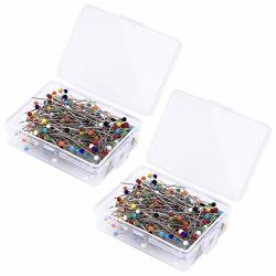 Push Pins, Map pins 200 PCS 1.5 in Pearlized Ball Head Pins Straight Pins  Sewing Pins for DIY Sewing Crafts