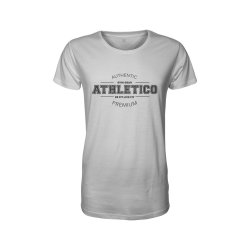 Athletico Small Crew Neck T-Shirt in White & Charcoal