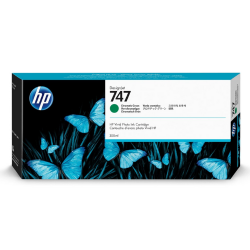 HP 747 300-ML Chromatic Green Designjet Ink Cartridge