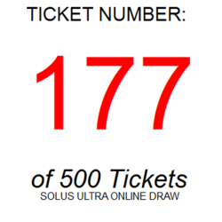 Solus Ultra Online Draw Ticket 177