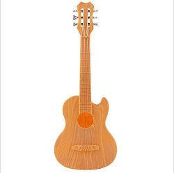 Wanrane Musical Toy Instruments Imitation Playable Children's Simulation Guitar Strings Ukulele Instrument Random Color