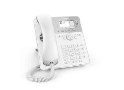 Snom D717 6-LINE Desktop Sip Phone In White - No Psu Included - Wide Colour Tft Display - USB - -D717W