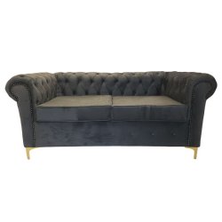Zayiaf Chesterfield 2 Seater Couch