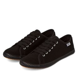 Tomy Black Lace-up Canvas - 4
