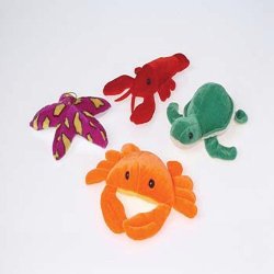 US Toy Lot Of 12 Assorted Stuff Plush Sea Creature Animals