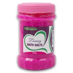 Luxury Bath Salts 350G - Pink
