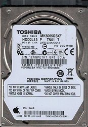 Toshiba MK5065GSXF 500GB HDD2L13 P TN01 T Mac 655-1646B F w: C0 GV108B