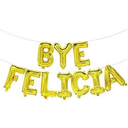 Bye Felicia Balloons Felicia Banner Going Away Party Decorations