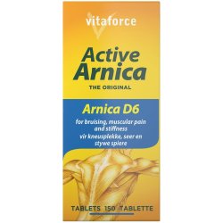 Vitaforce Active Arnica D6 150 Tablets