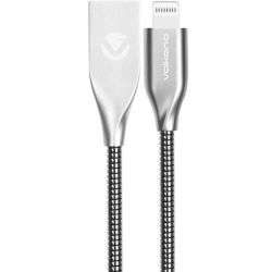 Volkano Iron Series Mfi Lightning Cable 1.8M Silver