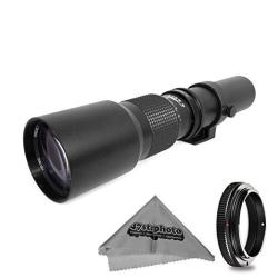 Super 500MM Manual Preset Telephoto Zoom Lens For Panasonic Lumix Dmc