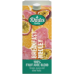 Rhodes Breakfast Medley 100% Fruit Juice Blend Carton 2L