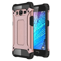 Tuff-Luv Tough Armour Case For Samsung Galaxy J2 - Rose Gold