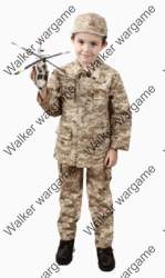 Children Kids Full Set Camo Uniform - Us Marine Digital Desert Marpat - Size 110