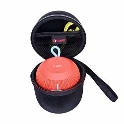 Xanad Hard Travel Carrying Case For Ultimate Ears Wonderboom Portable Waterproof Bluetooth Speaker - Storage Protective Bag Black