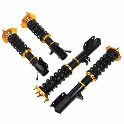 LSAILON Coilover Struts Adjustable Height Coilovers Suspension Struts Fit for 1990-1997 1999-2005 Mazda Miata
