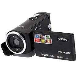 Y-blue Sky D40 Camera Hd 720p 16mp Dvr 2.7" Tft Lcd Screen 16x Zoom Digital Video Camcorder+black