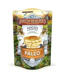 Paleo Pancake And Waffle Mix By Birch Benders Made With Cassava Coconut And Almond Flour 72 Ounce Family Size 12 Ounce 6-PACK
