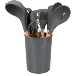 Cooking Utensil With Holder - Set 11 Piece