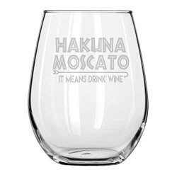 Lion King ? Hakuna Moscato ? Disney Inspired ? Wine Glass ? Funny Gift ? Birthday Present ? Anniversary Gifts ? Couples ? Handmade ? Engagement ? Lion