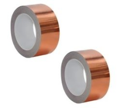 Tools Garden Snail Repellent Self-adhesive Conductive Copper Foil Tape 2 Pieces - S 5MM X 20M X 0.05MM