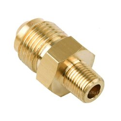 60 degree gas hose pipe connector 10mm. LPG hose 3 way Fulham nozzle