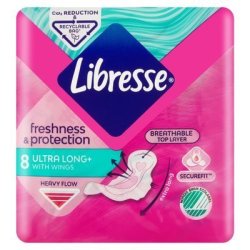 Libresse Ultra Pads Long Wing 8EA