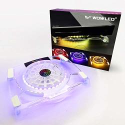 PS4 Wf Cooling Fan USB Rgb LED Backlight Multi-color LED Light Cooler Stand Gaming Mood Lights Pad Compatible With Xbox Playstation 4 Pro