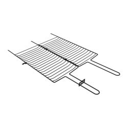 Black Barbecue Grill In Nitrocarbonized Carbon Steel