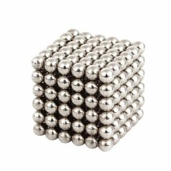Local Stock Neodymium 5MM Magnetic Balls Silver Magnet Sphere Buckyballs