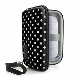 Usa Gear Hard Shell Portable Printer Case With Scratch-resistant Interior Extra Security Options And Wrist Strap - Compatible With Hp Sprocket Fujifilm Instax Canon