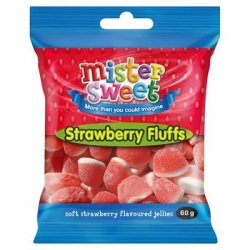 Sweet Strawberry Fluffs 60G