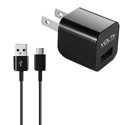 Volt Plus Tech Genuine Charging Kit Works With Huawei Y5 II Folding Blade 1A Upgraded Travel With Detachable Hipower Microusb 2.0 Data Sync Cable