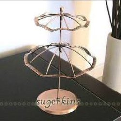 Umbrella-like Bronze Accessory Stand