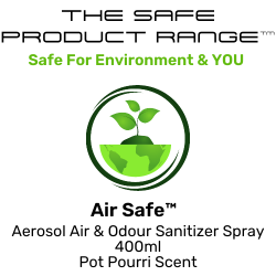 Air Safe Potpourri Scented Aerosol Freshener 400ML Can