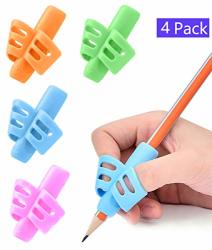 Hawowz Writing Aid Gripper Trai Pencil Grips Pencil Grips For Kids Handwriting 