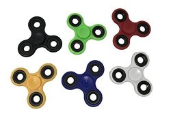 Whole Set Of 100 Fidget SPINNERS-4-6 Assorted Colors Blue Green Red White Black Yellow Edc High Speed Stainless Steel Bearing Adhd Focus Anxiety Stress