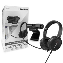 AVerMedia Webcam & USB Headset W microphone