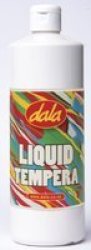 Dala Liquid Tempera Paint - White 500ML