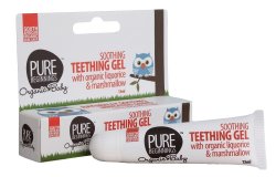 PURE BEGINNINGS - Soothing Teething Gel With Organic Liquorice And Marshmallow - White