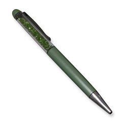 Jewelry Adviser Gifts Swarovski Green Floating Crystal Pen
